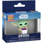 Funko POP! POP! Avaimenperä: Mandalorian & Grogu - Grogu with Snack