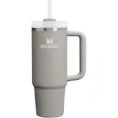 Stanley Quencher H2.O FlowState Tumbler ruostumaton tumbler-pullo ja pilli keskitason Ash 1 kpl