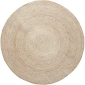 Hubsch Juuttimatto Ø150 cm Luonto