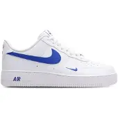Nike Matalavartiset tennarit 'Air Force 1 '07' laivastonsininen / valkoinen