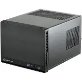 Silverstone SST-SG13B-Q, musta
