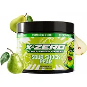 X-Gamer X-Zero Sour Shock Pear - 60 Servings