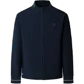 Hackett London for man. HM5800114 Hs Tech Track navy blue sweatshirt (M), Casual, Cotton