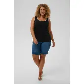 KAFFE CURVE Kccarina Tank Top - Black - S