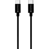 Champion USB-C-kaapeli 60 W 1 m musta