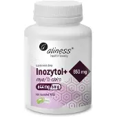 Aliness Inositol myo/D-chiro 650 mg + B6-vitamiini - 100 kapselia