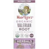 MaryRuth Organics Luomu valerianajuuri nestemäiset tipat - 30 ml