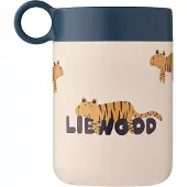 Liewood Kiani Printed Food Jar - Cream - ONE SIZE