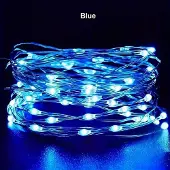Hobby Hall Paristokäyttöinen LED-keijukaisvalos, 2 m / 6,56 pėdos (mėlyna)