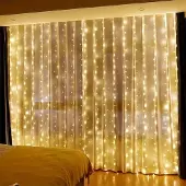 Hobby Hall USB LED Verho Valosarja Kaukosäätimellä