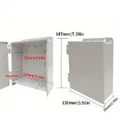 Hobby Hall Säilytyslaatikko Sähkötarvikkeille, 18,69*15,01*7,01 cm