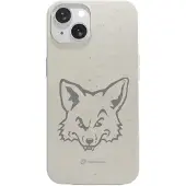 Phonecases3D iPhone 14 Pixbo IBK Fibriva-suojakuori, valkoinen