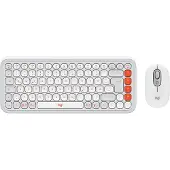 Logitech POP Icon Combo - Näppäimistö ja Hiirisetti - Saksa - Valkoinen