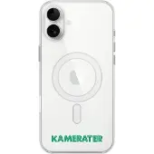 Phonecases3D iPhone 16 Plus HamKam Clear case (MagSafe) -suojakuori, valkoinen