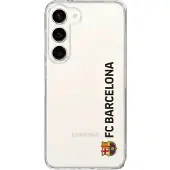 Phonecases3D Samsung Galaxy S26+ FC Barcelona Clear case -suojakuori, valkoinen