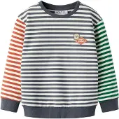 Name it Nmmkaster Ls Nreg Sweat Unb - Navy - 110