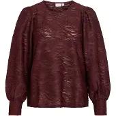 Vila Fina O-neck Top Pitkähihainen Pusero