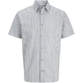 Jack & Jones Paita 'JJCHAD' laivastonsininen / valkoinen