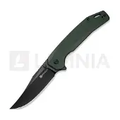 SENCUT Vornix S25038-1 Black 9Cr18MoV, Teal Green G10, pocket knife