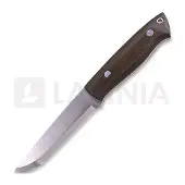 Brisa Trapper 115 Elmax Scandi puukko, Green Micarta