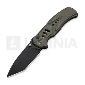 We Knife Zentron WE24094-3 Blackwashed Böhler M390, Bronze Titanium, pocket knife
