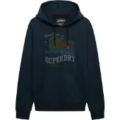 Superdry Collegepaita 'Outdoors Mountain' laivastonsininen / opaali / oliivi / petrooli