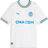 Puma Jalkapallopaita - Marseille Homes 26/27 - White/Team O - - 14 v (164) - Jalkapallopaidat