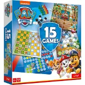 Trefl PAW PATROL 15 in 1 lautapelisetti
