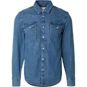 Levi's Paita 'BARSTOW WESTERN' sininen denim