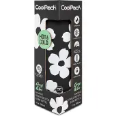 CoolPack Lämpövesipullo 500ml, valkoiset kukat