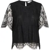 Saint tropez Zalviasz Ss Blouse - Black - M