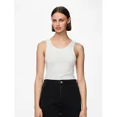 Pieces Pcsirene Tank Top Jrs Noos - White - M