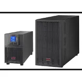 APC 3000VA/2700W Easy UPS On-Line SRV -UPS-laite, 6x C13 + 1x C19, musta