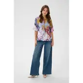 Culture Cumagna Greece Shirt - Multi/patterned - M