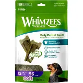 Kärkkäinen Whimzees Soft Value bags XS, 56 stk, 420 g MP koiran puruluu