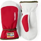 Hestra Kids' Wakayama Jr Mitt Red Lasketteluhanskat 6