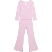 Adidas Ls Leggings Set - Pink - 104