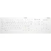 Contour Design AK-C8112 -langaton näppäimistö, Valkoinen