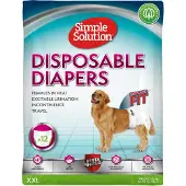 Simple Solution - Disposable Diapers Females XX-Large - Koirat - Koiran hoito ja ravintolisät - Juoksusuojat