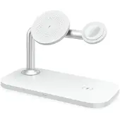RealPower ChargeAIR Mag, Sisätila, USB, Langaton lataaminen, 1 m, Valkoinen (416596)