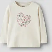 Name it Nmfkiwi Ls Top - Cream - 110