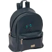 Safta Stitch Gray 9l 24x28x12 Cm Mini Reppu