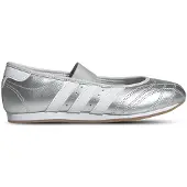 Adidas Ballerina 'Taekwondo' hopea / valkoinen