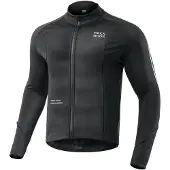 RockBros Fall/Winter Long Sleeve Cycling Jacket XL - Black