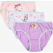 Gabby's Dollhouse Gabbyn Nukketalo Alushousut 3-pack, Moniväriset, 116