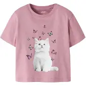 Name it Nmfvotea Ss Nreg Top - Pink - 86