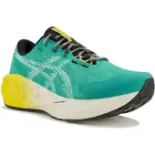 Asics Novablast 5 TR Shoes Green Yellow SS26, Size 44,5 - EUR