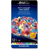 Staedtler Mars Lumograph Aqua 12 Pcs Kynä