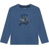 Minymo T-Shirt Ls - Blue - 110