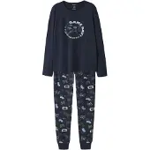 Name it Navy Gamer Pitkähihainen Pyjama
